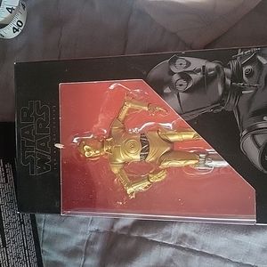 Star Wars 2016 The Black Series C-3PO Exclusive Action Figure (Silver Right Leg)